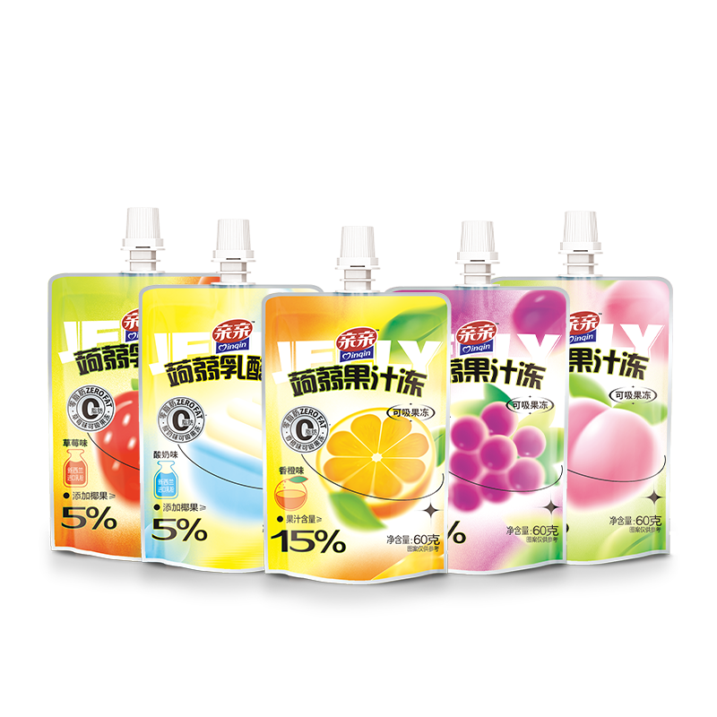 亲亲60克蒟蒻吸吸*15袋（单位：袋） 橙色香橙味