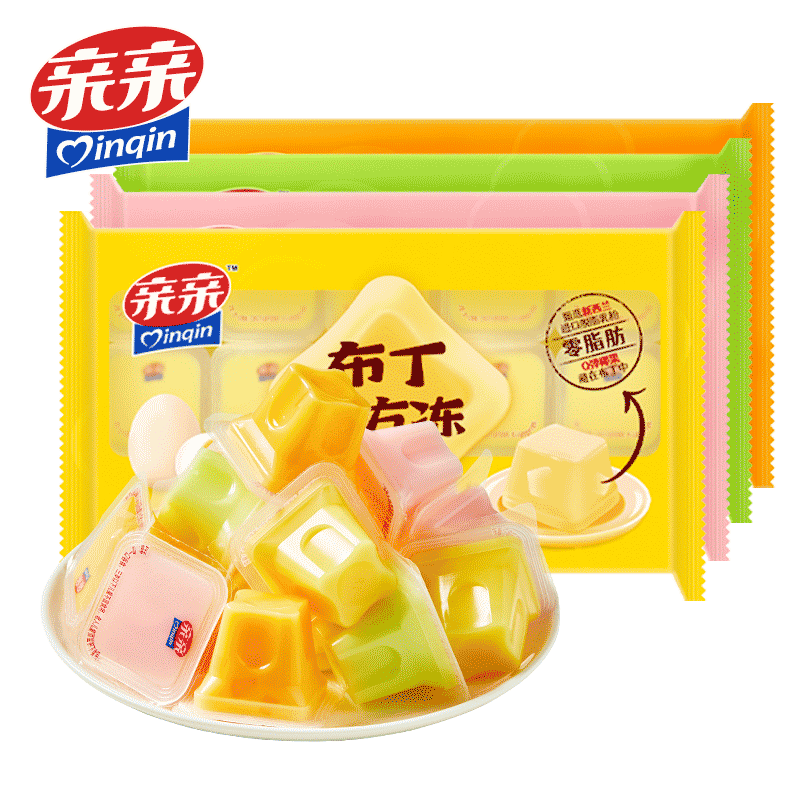 亲亲420小方冻*1袋（单位：袋） 黄色芒果味