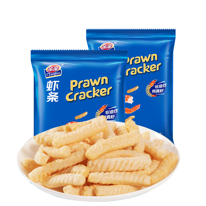 亲亲虾条18g*10包（单位：包） 蓝色5原5烧烤