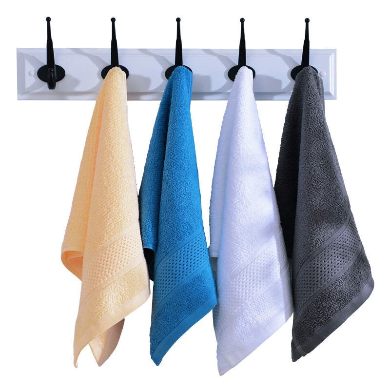 洁丽雅长绒棉毛巾单条装W0397  35cmx75cm 袋装毛巾（单位：条） 随机