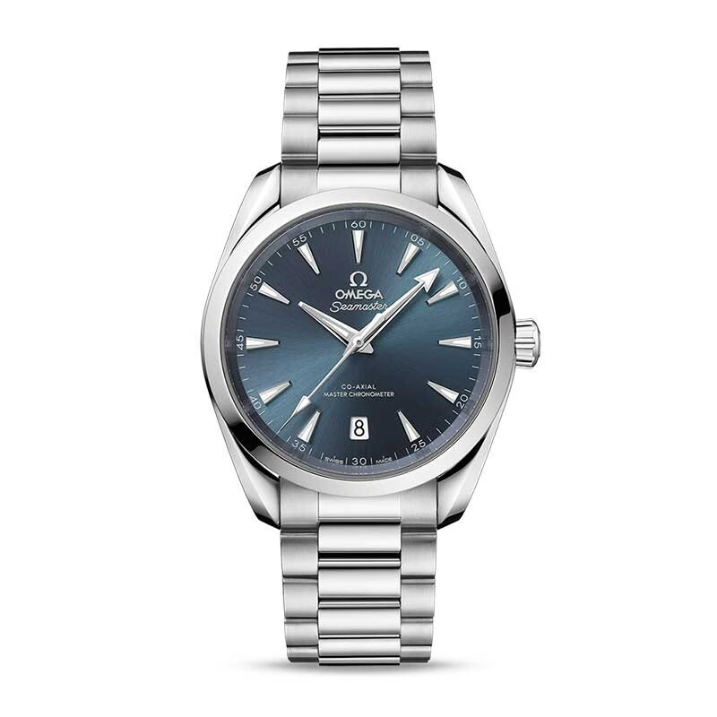 OMEGA欧米茄 海马系列至臻天文台机械男女表38mm 220.10.38.20.03.003 蓝色