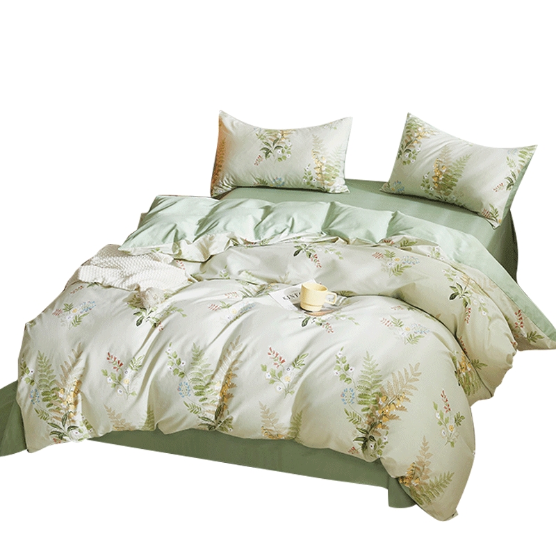 金丝莉（KINTHERI） 民宿四件套 芳草悠悠200&times;230cm（单位：套） 绿色