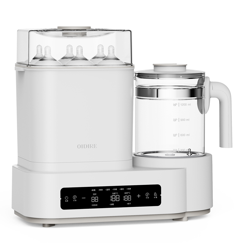 OIDIRE恒温热水壶ODI-TNQ1C婴儿调奶器家用（单位:台） UV消毒烘干调奶器（标准款）-白色