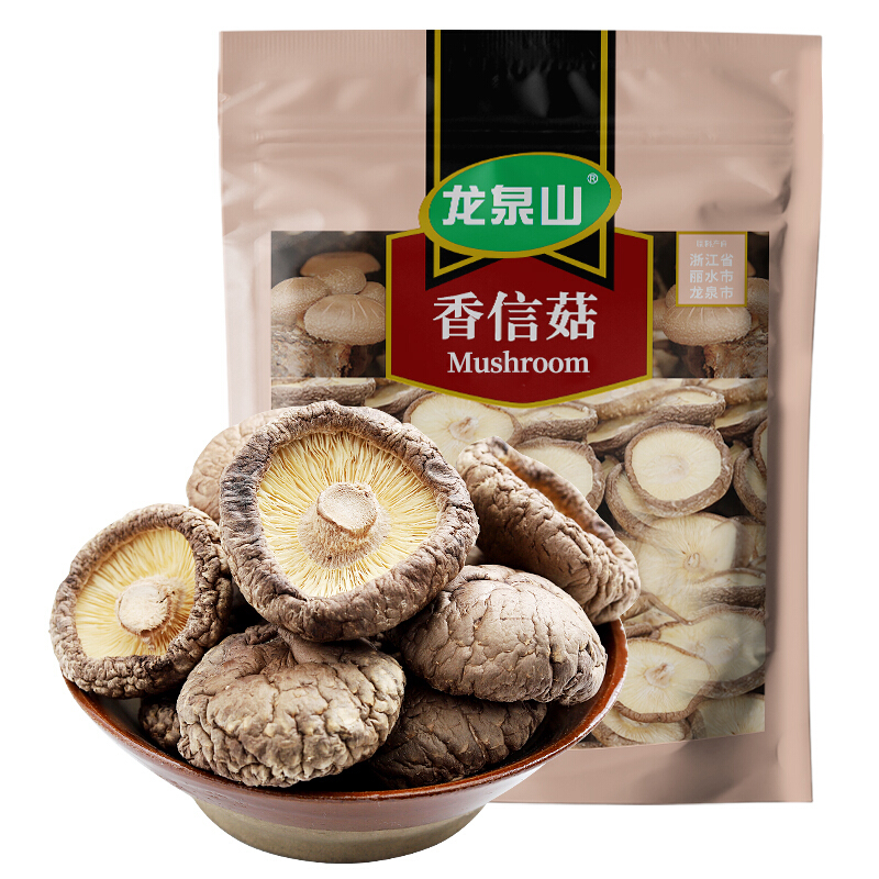 龙泉山香信菇 100g（单位：袋） 奶茶杏