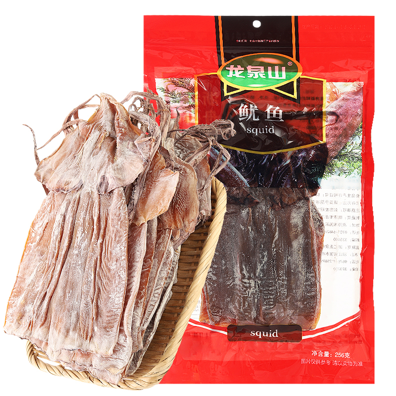 龙泉山舟山鱿鱼 256g（单位：袋） 红色