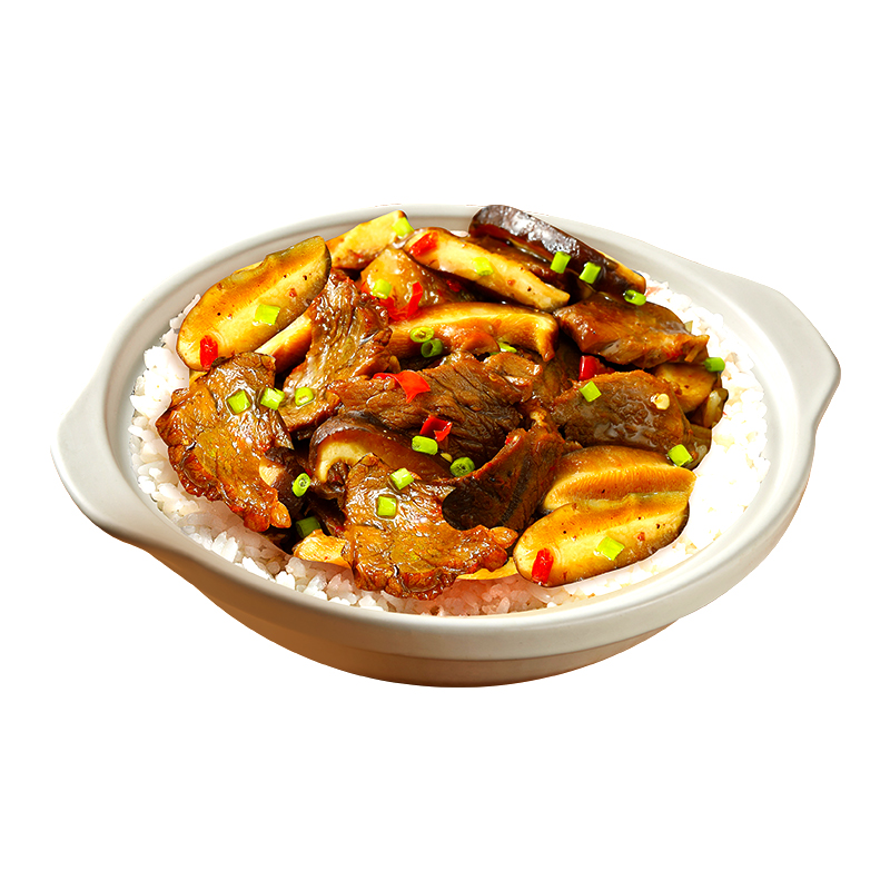 味滋源 菌菇牛肉煲仔饭265g（单位：盒) 拿铁色