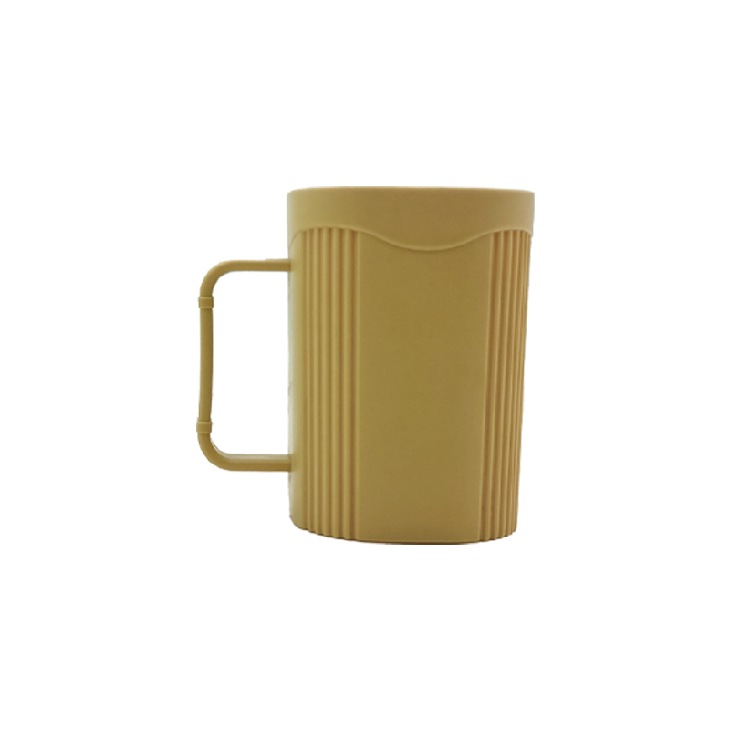 艾逸瑶选 CJ-21091-1  悦佳漱口杯 490ml（单位：个） 黄色