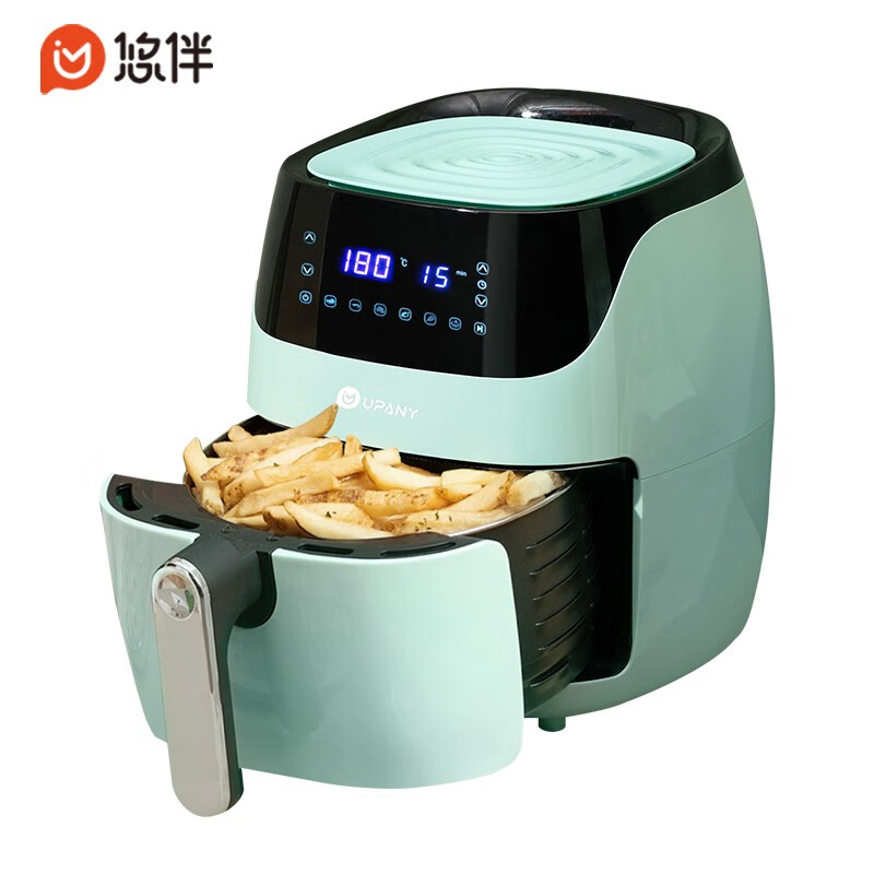 悠伴（you BAN）空气炸锅 4.5L YB-3019DT 绿色