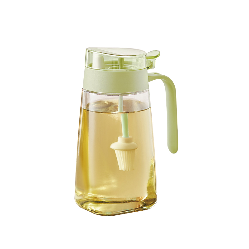 艾逸瑶选 CJ-21068 晶萃系列玻璃油壶单只装 500ML（单位：只） 绿色