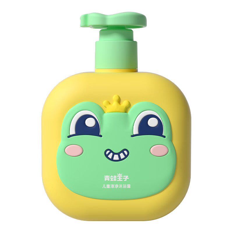 青蛙王子缤纷果遇儿童淳净沐浴露500ml（瓶） 香槟黄