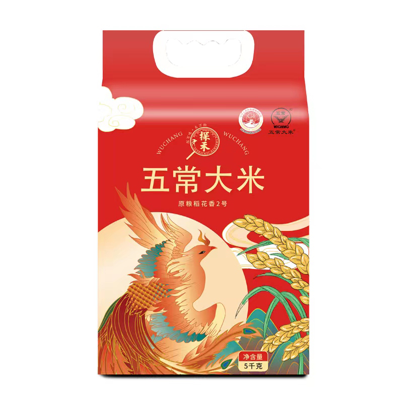 探禾五常大米5kg 自然色