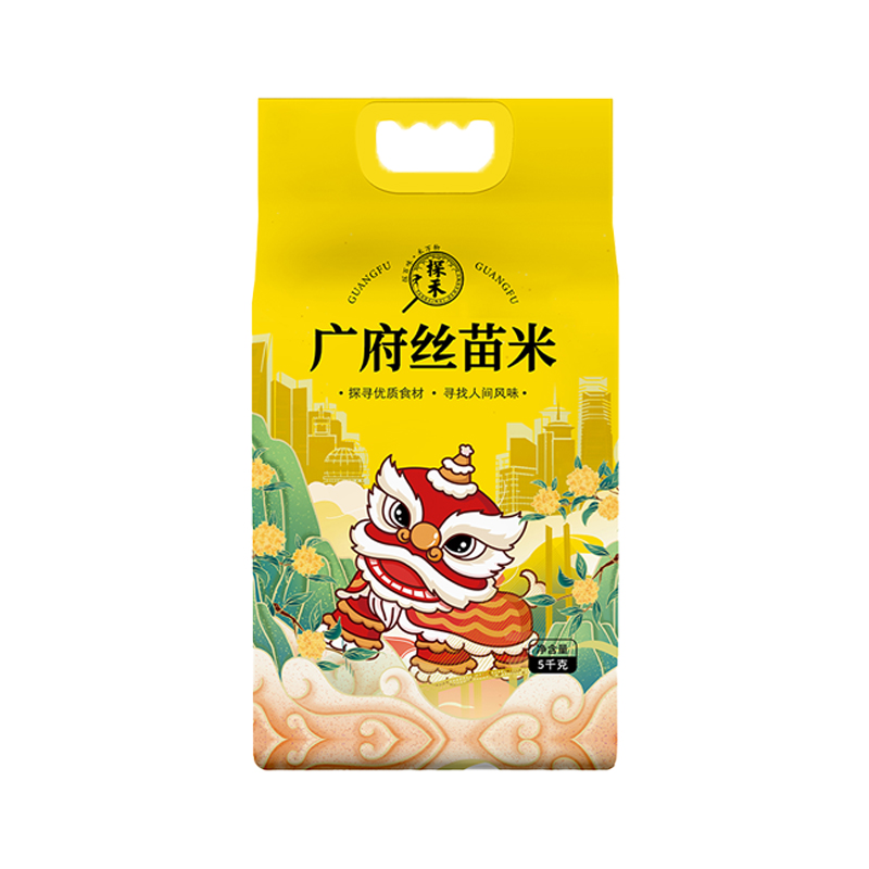 探禾广府丝苗米5kg（单位：袋） 自然色