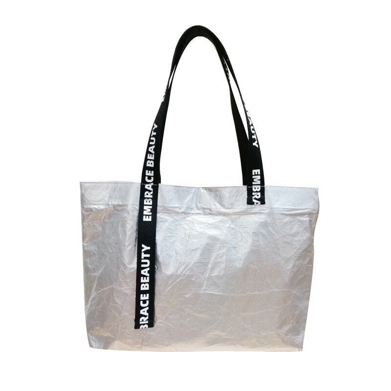 又见美物（EmbraceBeauty） 杜邦纸时尚托特包 EB1204S(单位：个） 银色