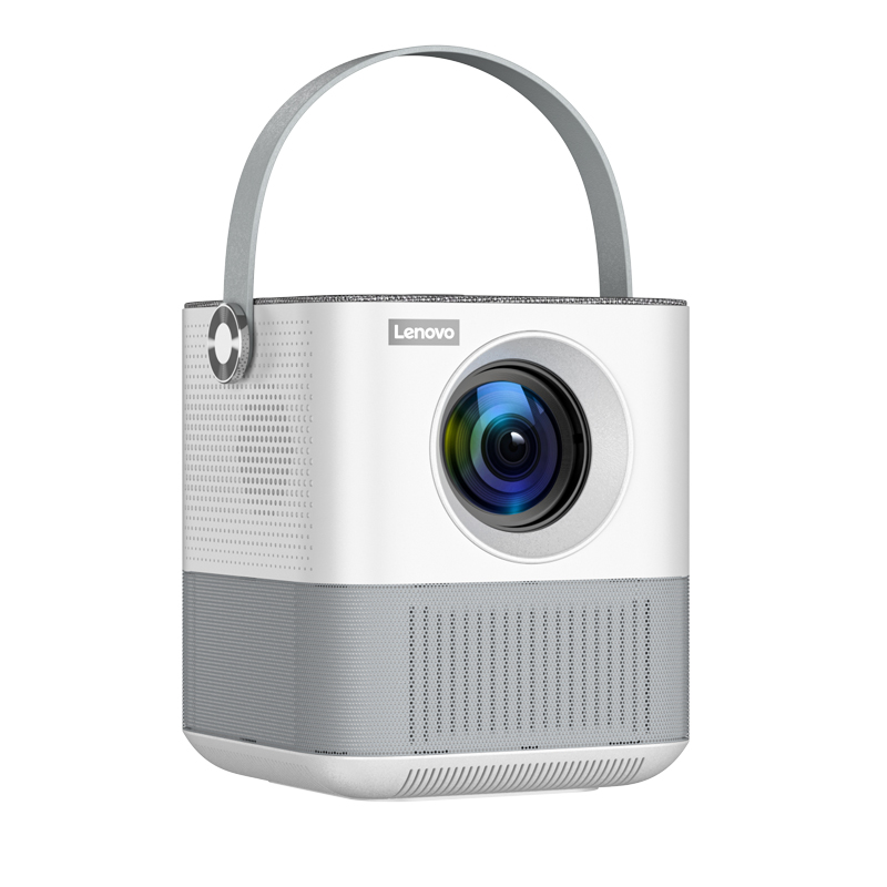 联想（Lenovo)thinkplus H1便携投影仪 迷你家用投影机卧室智能家庭影院（单位：台）） 白色