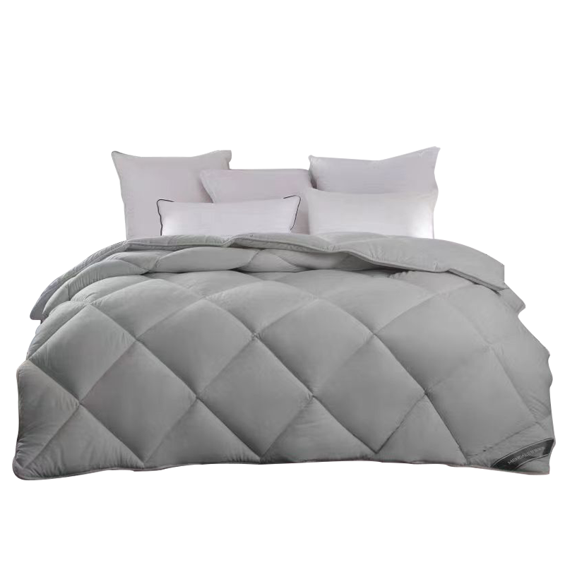 梦洁-+5℃热感智能SPA冬厚被200*230cm/床 浅灰色 纯色