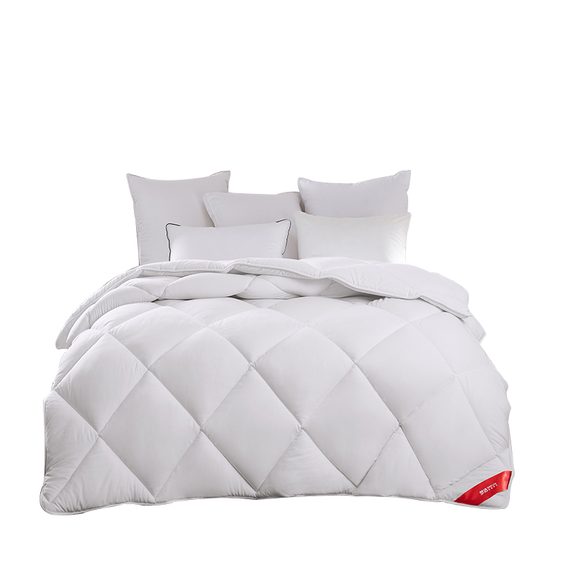 梦洁家纺 1010289062 200*230 舒柔蓬弹二合一被 白色 白色（单位：床）