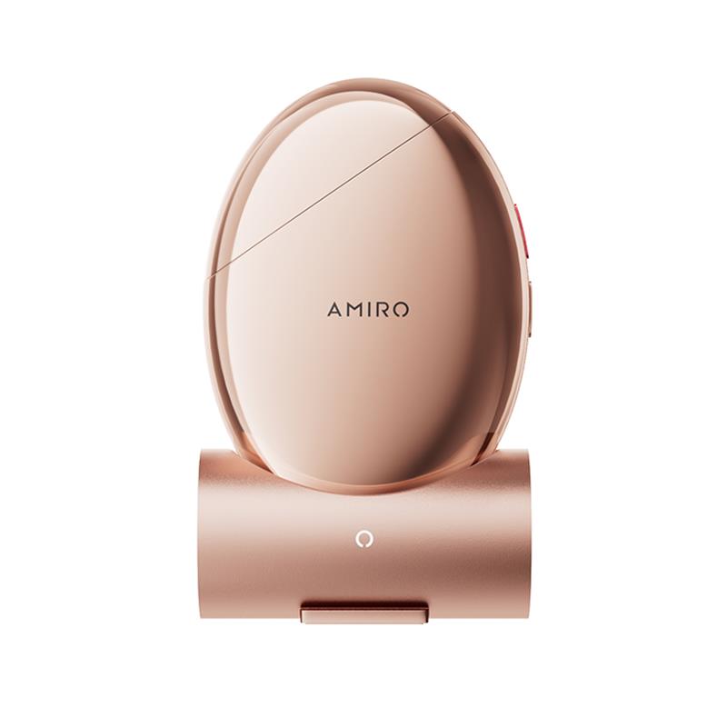 AMIRO觅光胶原炮打格子射频美容仪脸部提拉紧致瘦脸眼部淡纹嫩肤七夕情人节生日礼物 礼盒款/个 玫瑰金