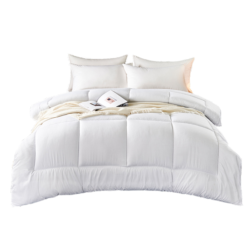罗蒙（ROMON） LM-4201 200*230cm 爱佳九孔被 纯色 白色（单位：床）