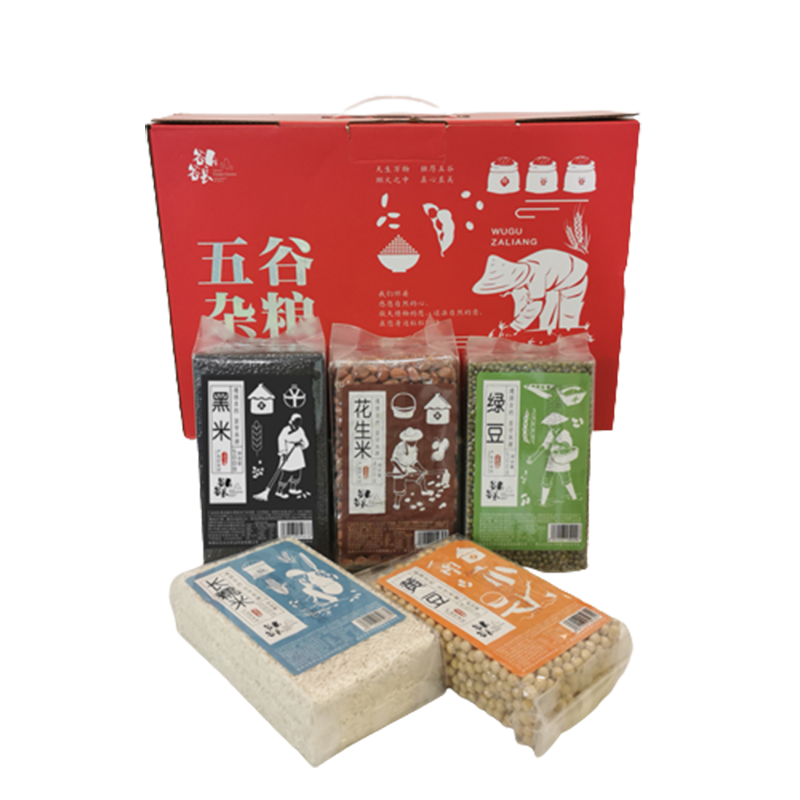 谷生谷长杂粮组合（单位：箱） 咖啡色