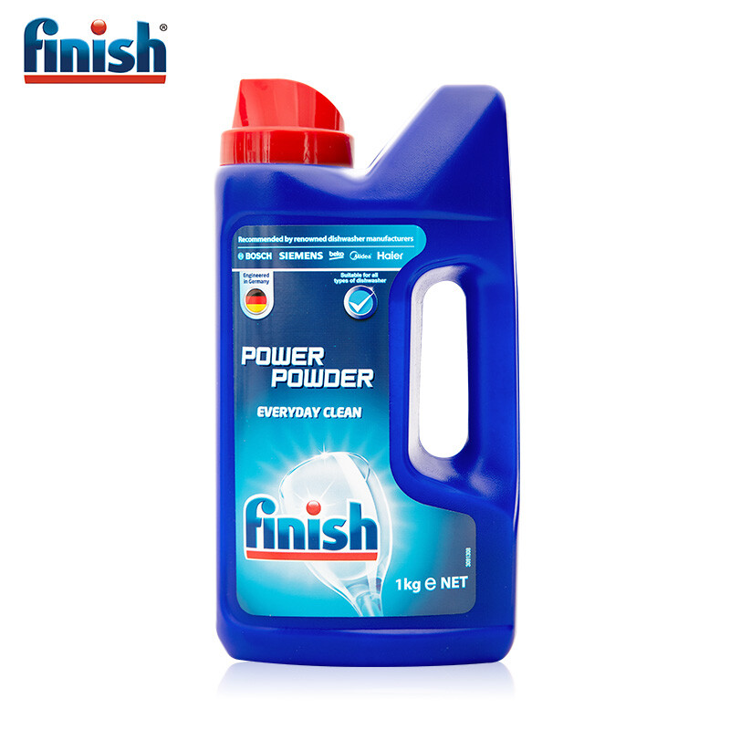 亮碟洗碗机专用洗涤粉剂1kg（单位：瓶） 宝石蓝