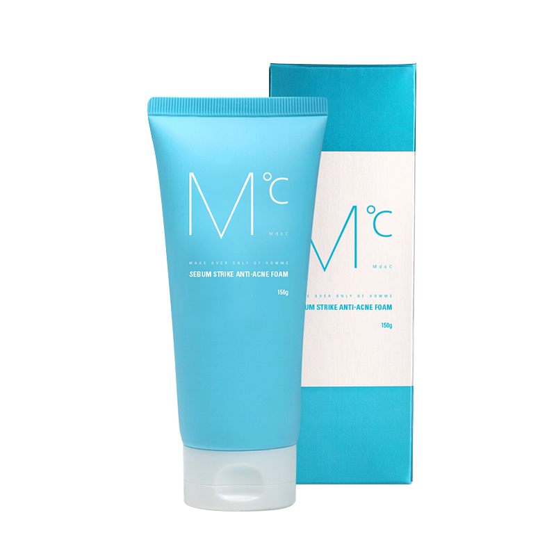 蒙度士（MdoC） 男士控油清爽洗面奶150g （单位：支）水蓝色