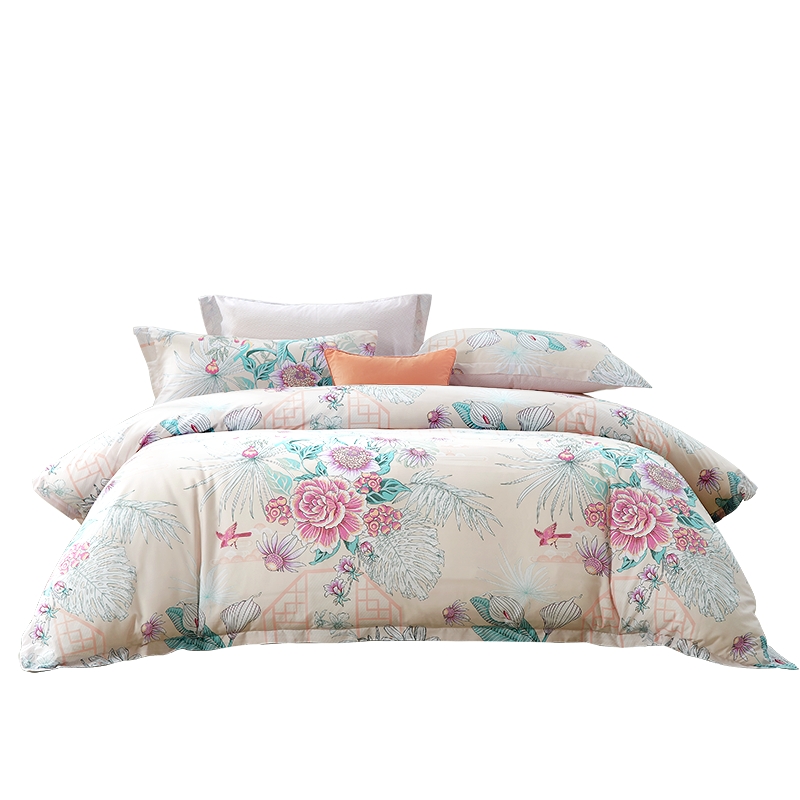 富安娜纯棉四件套月华初醉 203*229cm（单位：套）  礼盒装