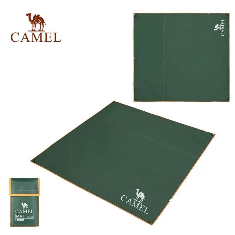 骆驼户外地席 露营旅行地垫 防水耐磨野餐垫牛津布防潮垫 A0S3H8102 张 军绿