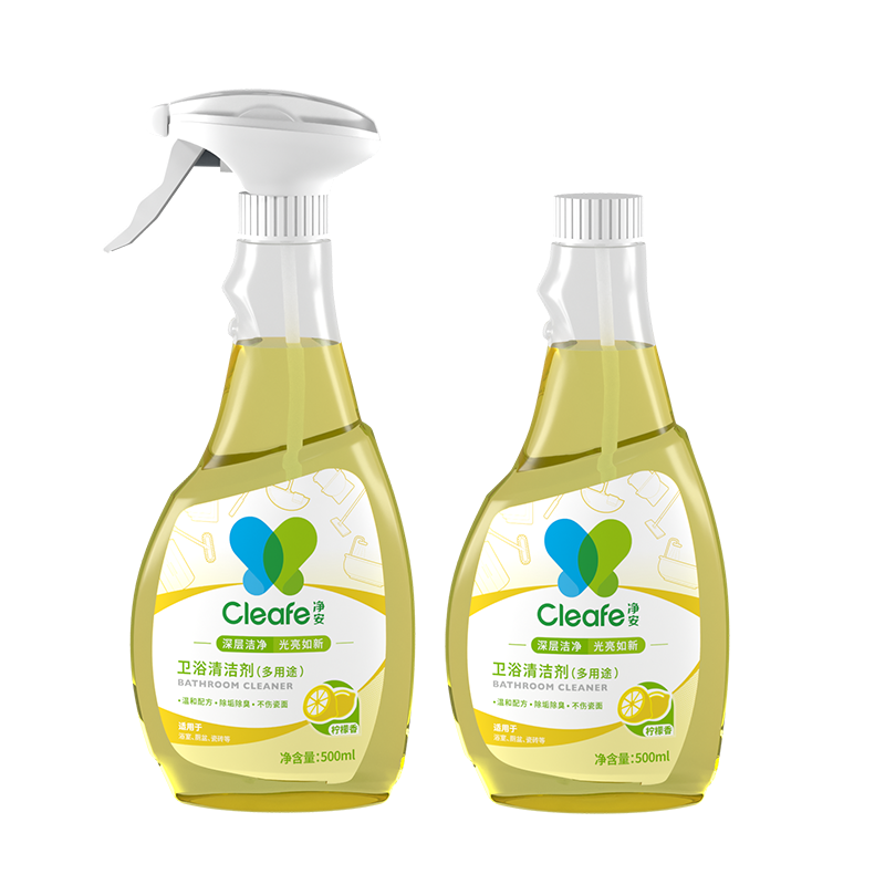 净安卫浴清洁剂(多用途)500g+500g 双瓶装（单位：瓶）  