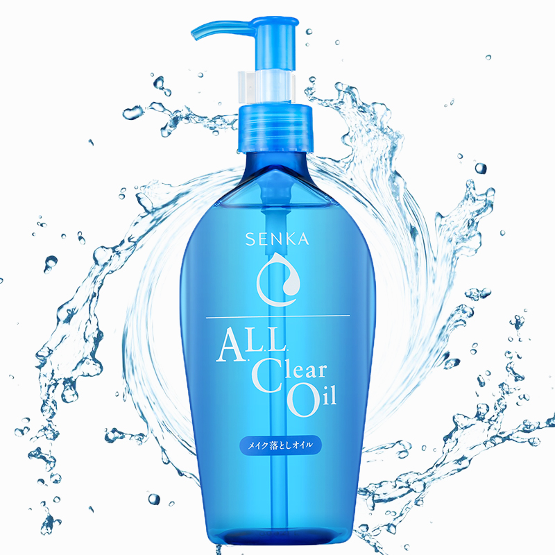 珊珂 蚕丝净澈卸妆油 230ml 宝石蓝