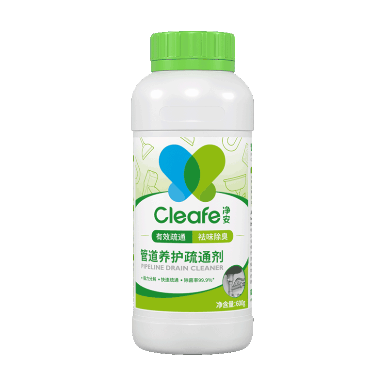 净安管道养护疏通剂600g（单位：瓶）  