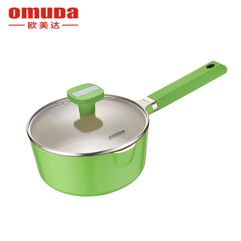 欧美达 伯爵系列-不粘奶锅F款16CM BJT16-F（单位：个） 钢琴白