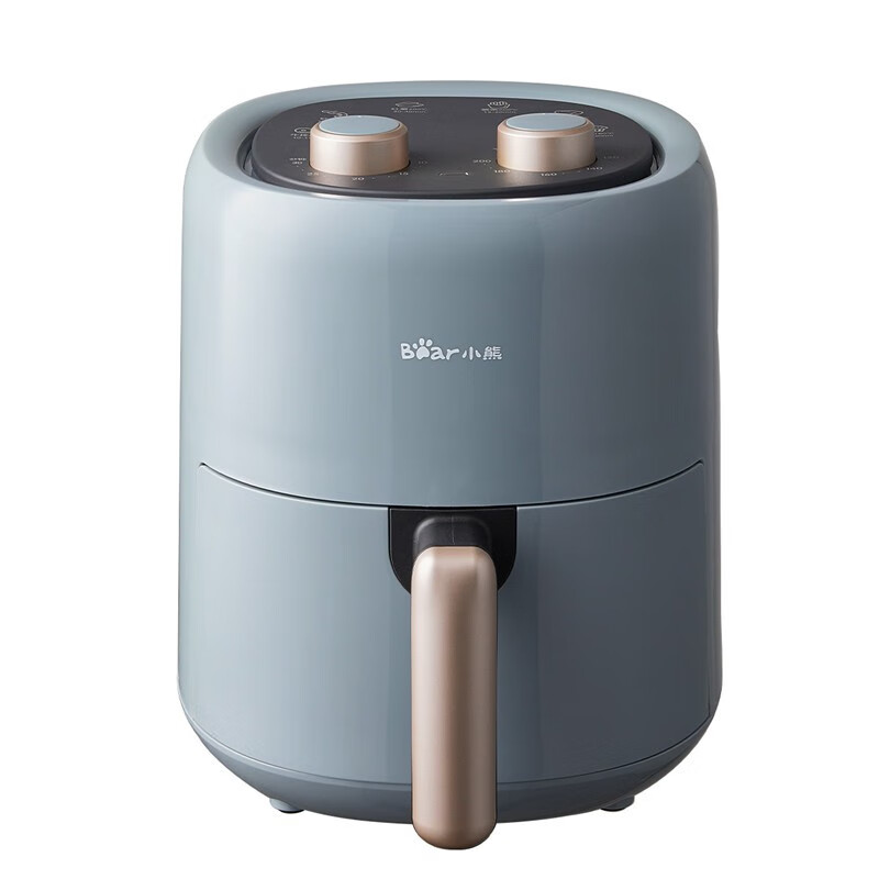 小熊（Bear）空气炸锅 QZG-E12W5家用多功能3L/台 灰蓝色