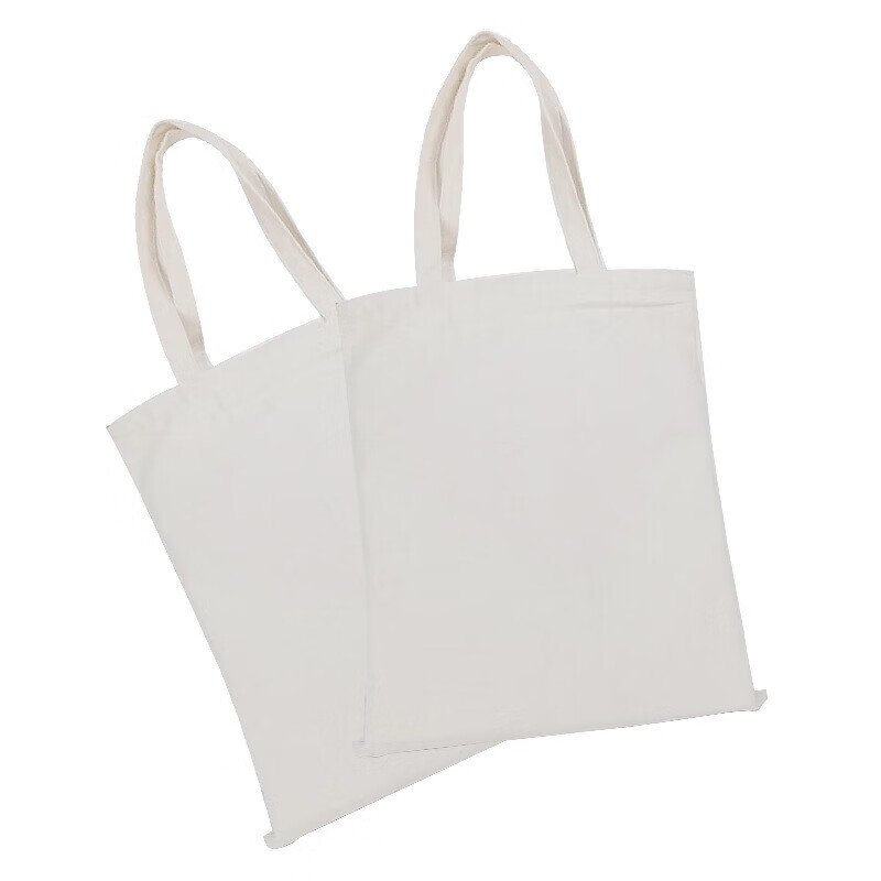 艾逸瑶选 帆布袋 收纳袋 38*36CM (单位:个)  (1000个起可定制)(不代发) 白色