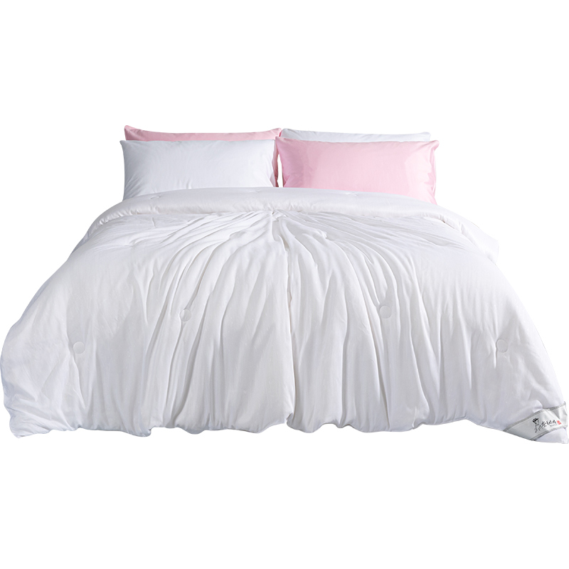 蚕花娘娘100%蚕丝被玫瑰足迹200*230cm（单位：床） 本白色 填充物300g