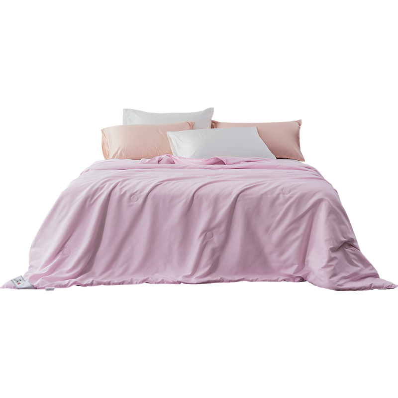 蚕花娘娘100%蚕丝被玫瑰足迹200*230cm（单位：床） 粉色 填充物300g