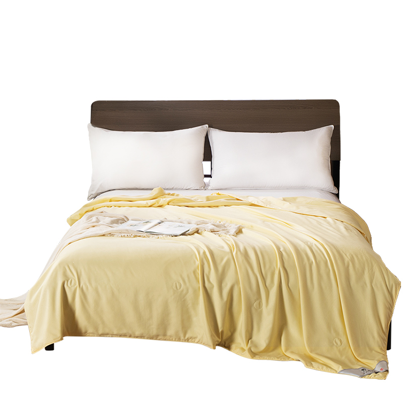 蚕花娘娘100%蚕丝被风雅赋200*230cm 鹅仔黄 填充物300g