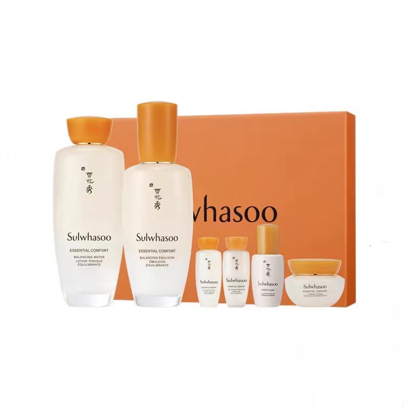 雪花秀滋盈肌本舒活护肤礼盒 328ML（单位：盒） 橙色