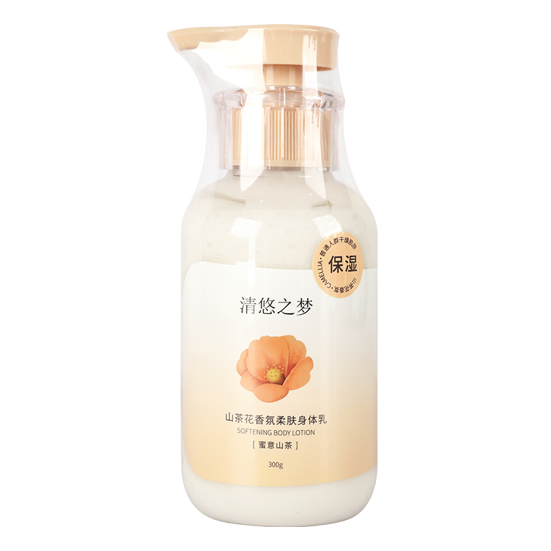 清悠之梦 山茶花香氛柔肤身体乳300g （单位：瓶） 图色
