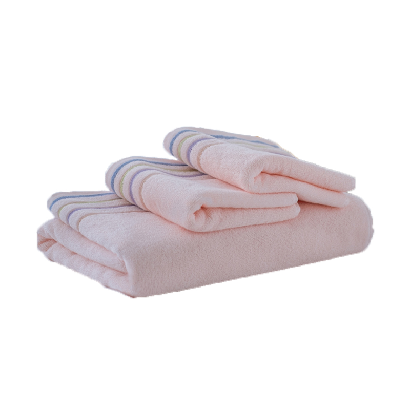 罗蒙 天生丽质三件套 LM-1003 毛巾70*34cm*2浴巾140*70cm 计价单位:套 混色