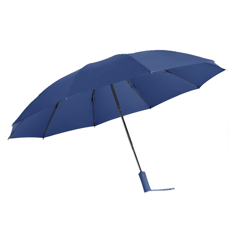 三极 TP7399    10骨全自动反向伞 碰击布+反光条  单位：把 藏青色