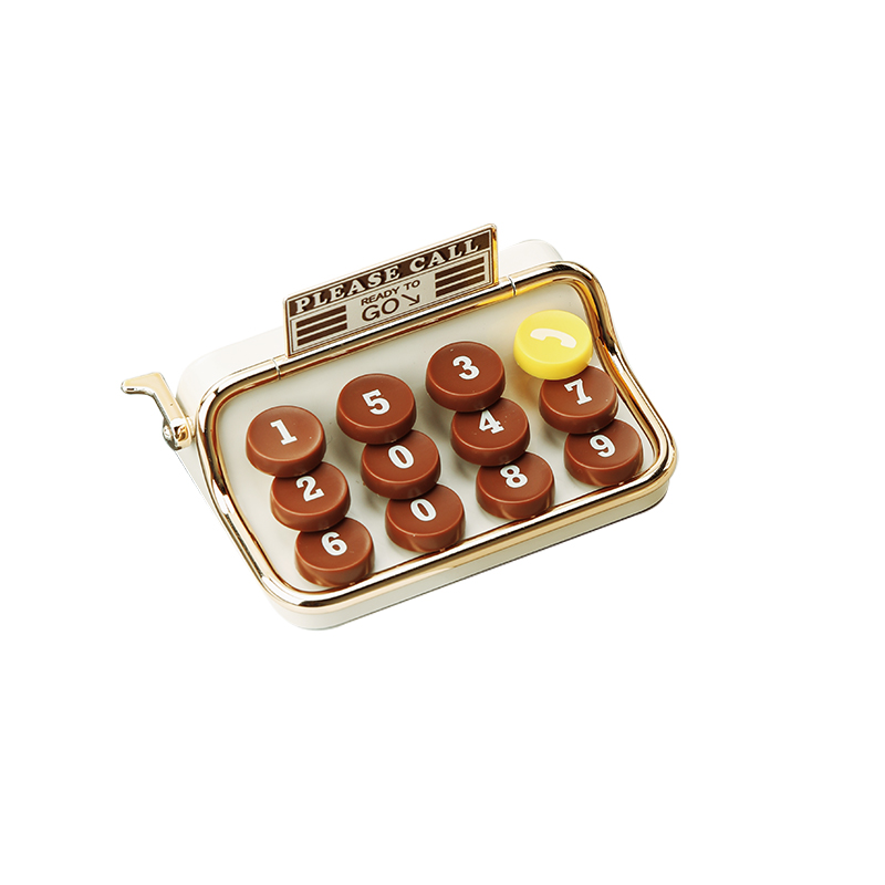 ROCK 哆啦A梦 车载复古停车号码牌 RAM0034 单位：个 卡其色