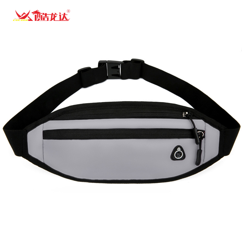 酷龙达（Coloda）休闲腰包斜挎包CLD-B2018 灰色