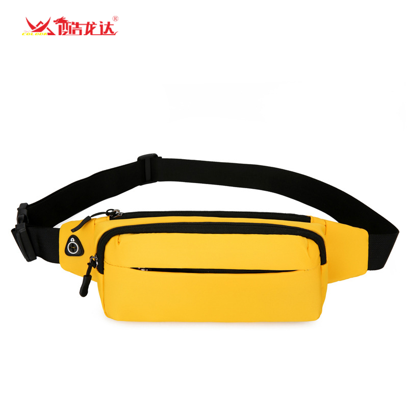 酷龙达（Coloda）休闲腰包斜挎包CLD-B2023 黄色