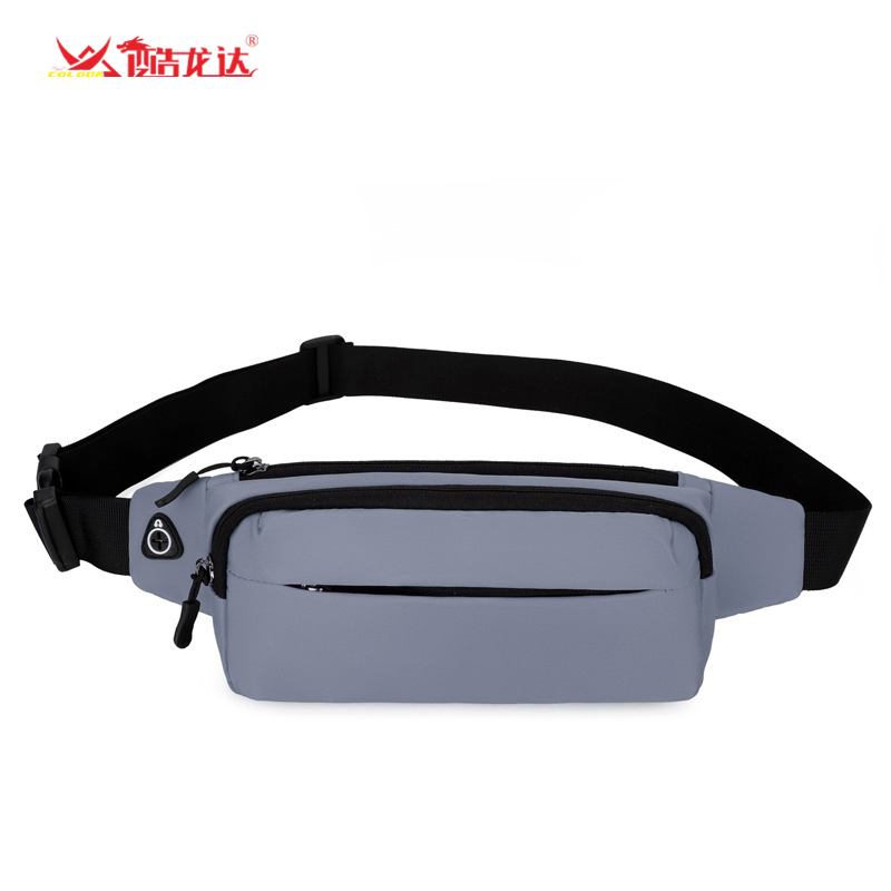 酷龙达（Coloda）休闲腰包斜挎包CLD-B2023 灰色