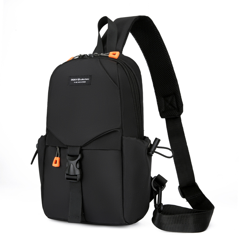 酷龙达（Coloda）休闲大容量胸包斜挎包CLD-B9916 黑色