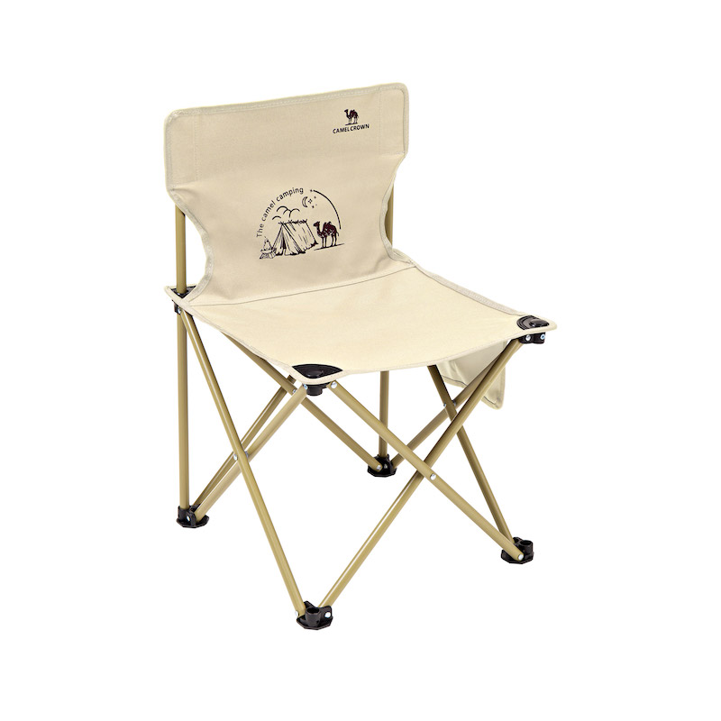 骆驼（CAMEL）户外露营家用折叠椅轻量便携耐磨写生凳子装备折叠收纳椅 133CA1T012 米色