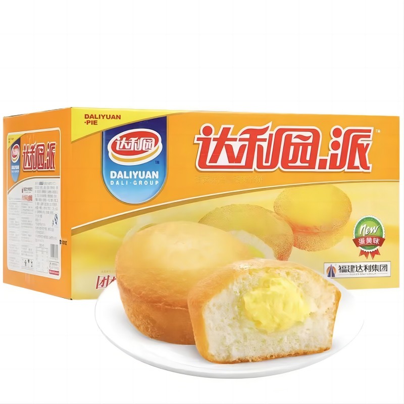 达利园蛋黄注心派650g（约26枚） 黄色