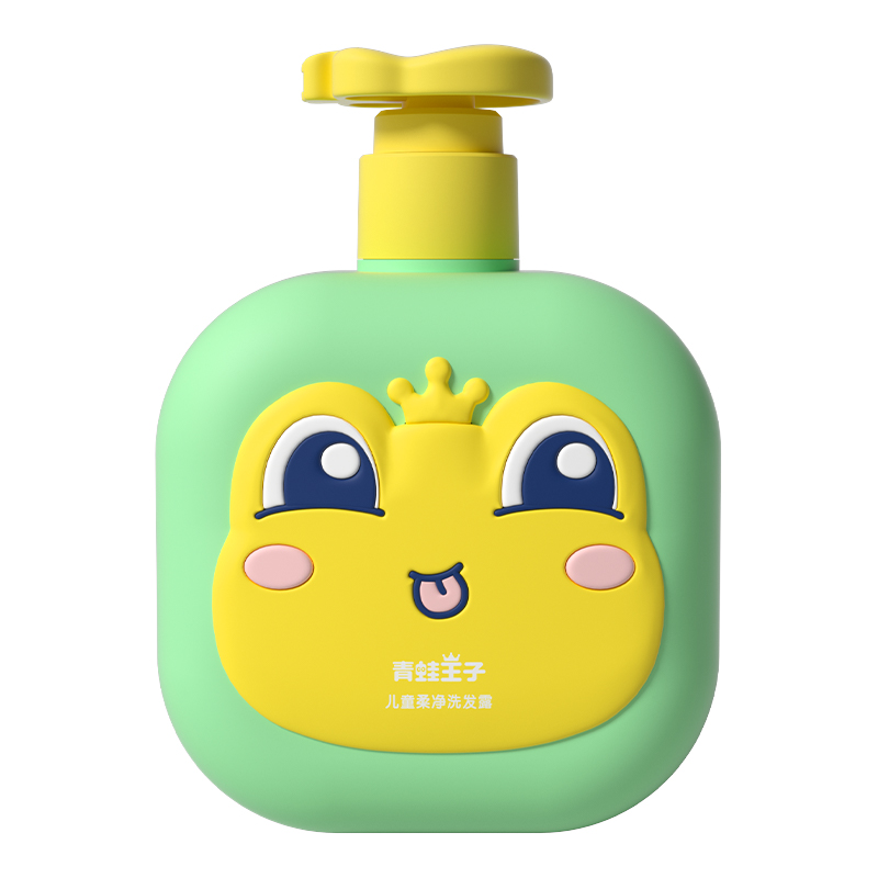 青蛙王子缤纷果遇儿童柔净洗发露300ml（瓶） 香槟黄