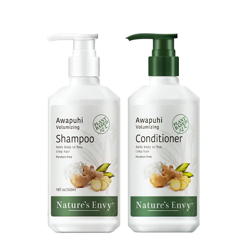 天然之扉野生姜丰盈洗护套装 532ml*2 白色