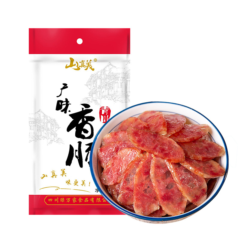 山真美青川广味香肠400g  